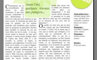 Brochure terminée avec Scribus